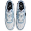 Nike Men’s Court Vision Low Nubuck Shoes(White/Anthracite-lt Armory Blue)
