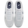 Nike Men’s Court Vision Low Nubuck Shoes(White/Midnight Navy-pure Platinum)