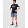 Nike Unisex Big Kids’ Club Baseball T-Shirt – Boys and Girls(Black)
