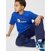 Nike Unisex Big Kids’ Club Baseball T-Shirt – Boys and Girls(Game Royal)