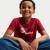 Nike Unisex Big Kids’ Club Baseball T-Shirt – Boys and Girls(Tough Red)
