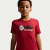 Nike Unisex Big Kids’ Club Baseball T-Shirt – Boys and Girls(Tough Red)
