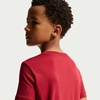 Nike Unisex Big Kids’ Club Baseball T-Shirt – Boys and Girls(Tough Red)