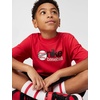 Nike Unisex Big Kids’ Club Baseball T-Shirt – Boys and Girls(University Red)
