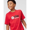 Nike Unisex Big Kids’ Club Baseball T-Shirt – Boys and Girls(University Red)
