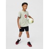 Nike Unisex Big Kids’ Club Basketball T-Shirt – Boys and Girls(Spruce Fog)