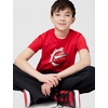 Nike Unisex Big Kids’ Club Basketball T-Shirt – Boys and Girls(University Red)