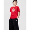 Nike Unisex Big Kids’ Club Basketball T-Shirt – Boys and Girls(University Red)