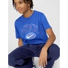Nike Unisex Big Kids’ Club Football T-Shirt – Boys and Girls(Game Royal)