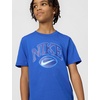 Nike Unisex Big Kids’ Club Football T-Shirt – Boys and Girls(Game Royal)