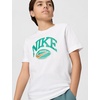 Nike Unisex Big Kids’ Club Football T-Shirt – Boys and Girls(White)