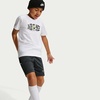 Nike Unisex Big Kids’ Club Soccer T-Shirt – Boys and Girls(White)