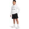 Nike Unisex Big Kids’ Multi Dri-FIT Mesh Shorts – Boys and Girls(Black/Black/Black/White/(Hthr))