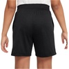Nike Unisex Big Kids’ Multi Dri-FIT Mesh Shorts – Boys and Girls(Black/Black/Black/White/(Hthr))