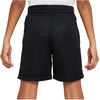 Nike Unisex Big Kids’ Multi Dri-FIT Mesh Shorts – Boys and Girls(Black/White)