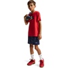 Nike Unisex Big Kids’ Multi Dri-FIT Mesh Shorts – Boys and Girls(Midnight Navy/White)