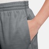 Nike Unisex Big Kids’ Multi Dri-FIT Mesh Shorts – Boys and Girls(Smoke Grey/Photon Dust/Smoke Grey/White/(Hthr))