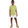 Nike Unisex Big Kids’ Multi Dri-FIT Mesh Shorts – Boys and Girls(White/Black)