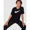Nike Unisex Big Kids’ Multi Knit Pants – Boys and Girls(Black/Black/White)