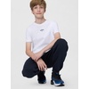 Nike Unisex Big Kids’ Sportswear Club Blur T-Shirt – Boys and Girls(White)