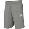 Nike Unisex Big Kids’ Sportswear Club Fleece French Terry Shorts – Boys and Girls(Dark Grey Heather)