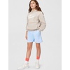 Nike Unisex Big Kids’ Sportswear Club Fleece French Terry Shorts – Boys and Girls(Hydrogen Blue/White)