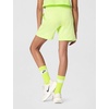 Nike Unisex Big Kids’ Sportswear Club Fleece French Terry Shorts – Boys and Girls(Light Liquid Lime/White)