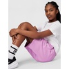 Nike Unisex Big Kids’ Sportswear Club Fleece French Terry Shorts – Boys and Girls(Light Magenta/White)