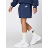 Nike Unisex Big Kids’ Sportswear Club Fleece French Terry Shorts – Boys and Girls(Midnight Navy/White)