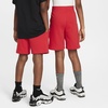 Nike Unisex Big Kids’ Sportswear Club Fleece French Terry Shorts – Boys and Girls(University Red/White)