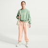Nike Unisex Big Kids’ Sportswear Club Fleece Loose Pants – Boys and Girls(Arctic Orange/Arctic Orange/White)