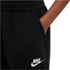 Nike Unisex Big Kids’ Sportswear Club Fleece Loose Pants – Boys and Girls(Black/Black/White)