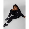 Nike Unisex Big Kids’ Sportswear Club Fleece Loose Pants – Boys and Girls(Black/Black/White)