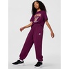 Nike Unisex Big Kids’ Sportswear Club Fleece Loose Pants – Boys and Girls(Bordeaux/Bordeaux/White)