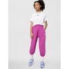 Nike Unisex Big Kids’ Sportswear Club Fleece Loose Pants – Boys and Girls(Hot Fuchsia/Hot Fuchsia/White)