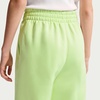 Nike Unisex Big Kids’ Sportswear Club Fleece Loose Pants – Boys and Girls(Light Liquid Lime/Light Liquid Lime/White)