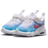 Nike Unisex Kids’ Air Max Nova Shoes – Boys Girls Toddlers & Baby Sneakers(White/Fusion Red-aurora Blue)