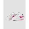 Nike Unisex Kids’ Court Legacy Shoes – Boys Girls Toddlers & Baby Sneakers(White/Laser Fuchsia)