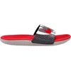 Nike Unisex Kids’ Kawa Slides – Boys Girls Toddlers & Baby Sandals(Black/University Red-photon Dust-white)