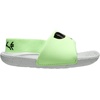 Nike Unisex Kids’ Kawa Slides – Boys Girls Toddlers & Baby Sandals(Photon Dust/Black-barely Volt-wolf Grey)