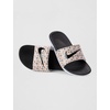 Nike Unisex Kids’ Kawa Slides – Boys Girls Toddlers & Baby Sandals(White/Black/Total Orange)