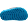 Nike Unisex Kids’ Kawa Slides – Boys Girls Toddlers & Baby Sandals(Wolf Grey/Light Current Blue-white)