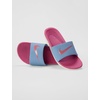 Nike Unisex Kids’ Kawa Slides – Boys Girls Toddlers & Baby Sandals(Work Blue/Peony/Chalk)