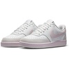 Nike Women’s Court Vision Low Suede Shoes(Off White/Bleached Lilac)