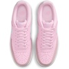 Nike Women’s Court Vision Low Suede Shoes(Pink Foam/White)