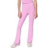 Nike Girls’ One Dri-FIT Flared Leggings(Light Magenta/White)