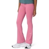 Nike Girls’ One Dri-FIT Flared Leggings(Peony/White)