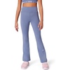 Nike Girls’ One Dri-FIT Flared Leggings(World Indigo/White)