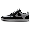 Nike Men’s Court Vision Low Nubuck Shoes(Black/Light Smoke Grey-light Smoke Grey-sail)