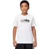 Nike Unisex Big Kids’ Club Baseball T-Shirt – Boys and Girls(White)